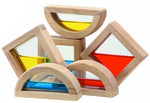 The Plan Toys Water Blocks shown on a plain background. 