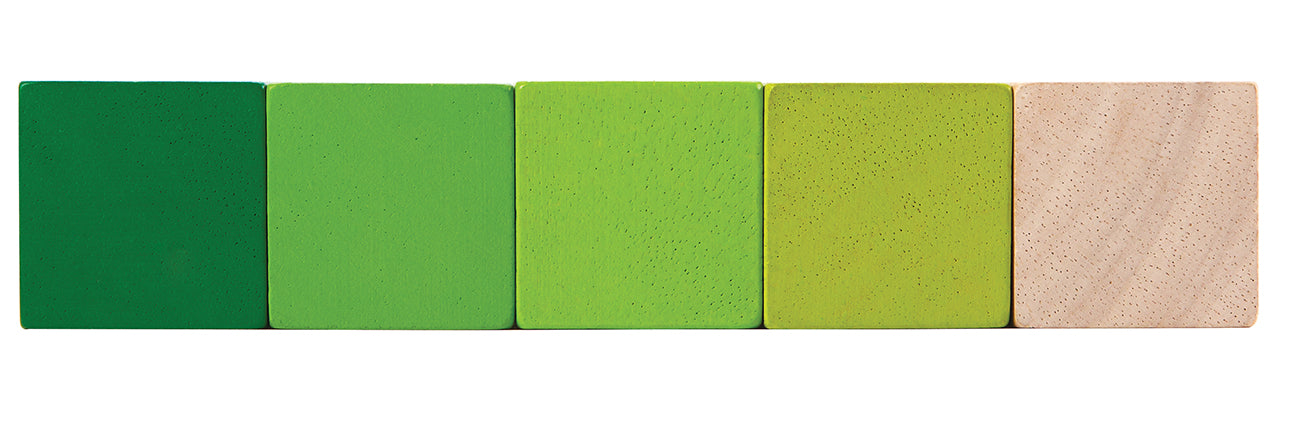 The Plan Toys Ordering Blocks on a plain background. 