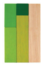 The Plan Toys Ordering Blocks on a plain background. 