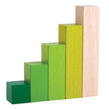 The Plan Toys Ordering Blocks on a plain background. 