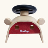 Front of the PlanToys Driving Console wooden toy.