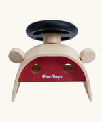 Front of the PlanToys Driving Console wooden toy.