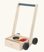 PlanToys gear & go push along wooden baby walker. 