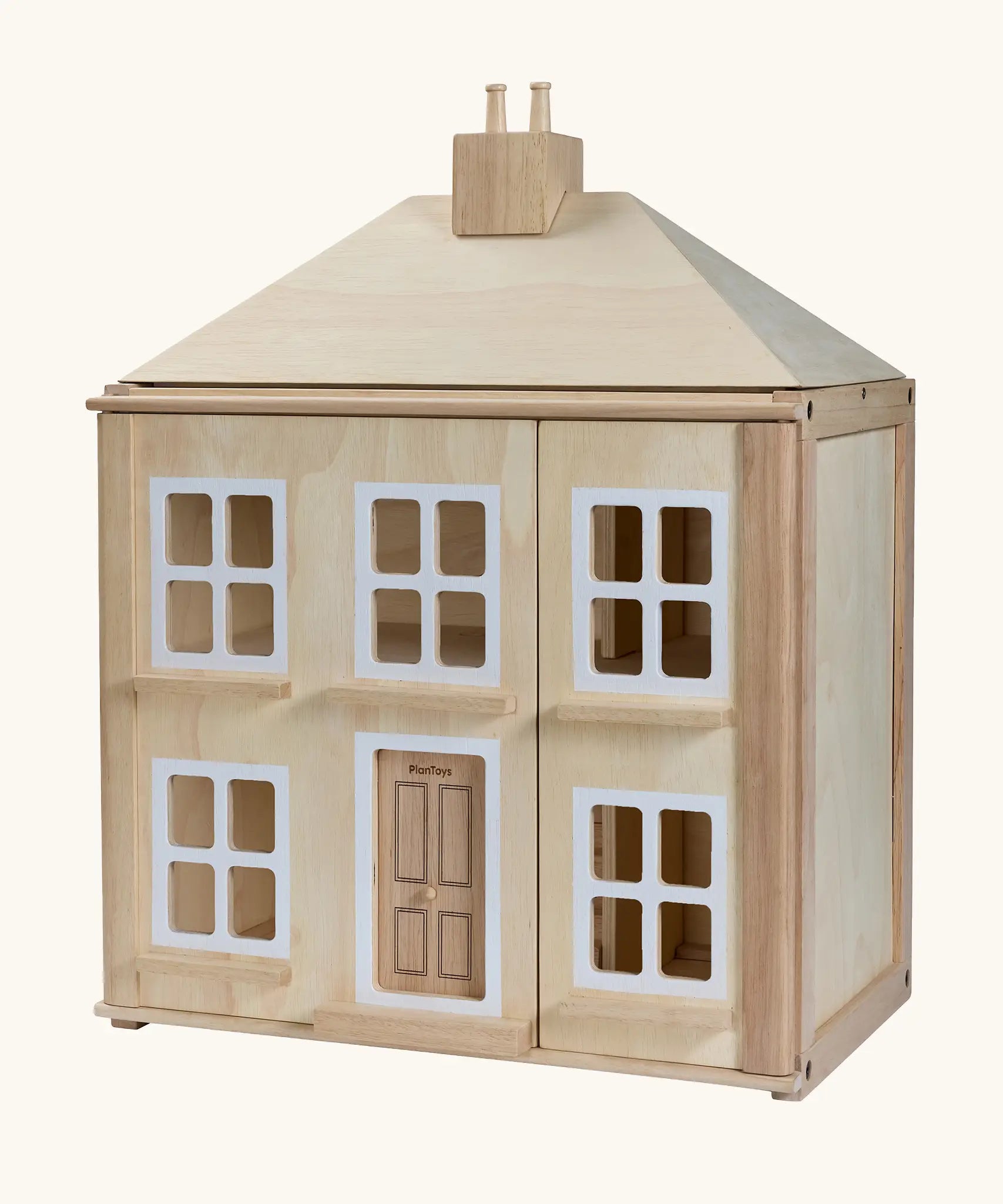 PlanToys wooden Georgian dollhouse children's toy. 