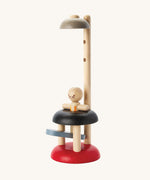 PlanToys Natural Rubberwood Jumping Acrobat Toy. PlanToys have a vast range of sustainable wooden toys are available at Babipur.