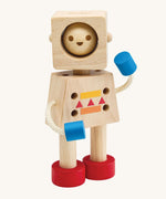  PlanToys Mood Bot Emotions Wooden Toy Robot. PlanToys range of toys are made from sustainably sourced rubberwood, we're proud stockists of PlanToys here at Babipur. 