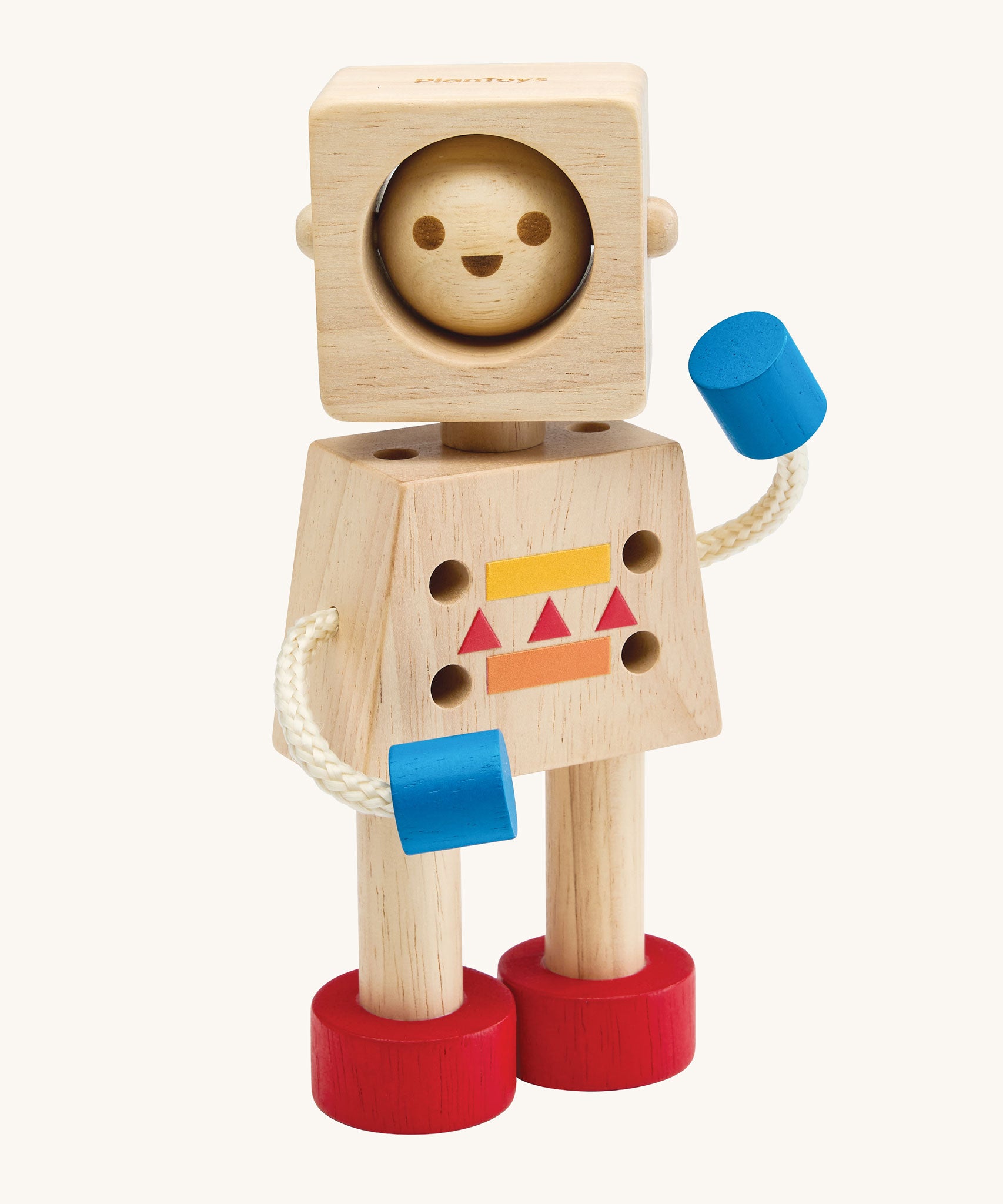  PlanToys Mood Bot Emotions Wooden Toy Robot. PlanToys range of toys are made from sustainably sourced rubberwood, we're proud stockists of PlanToys here at Babipur. 