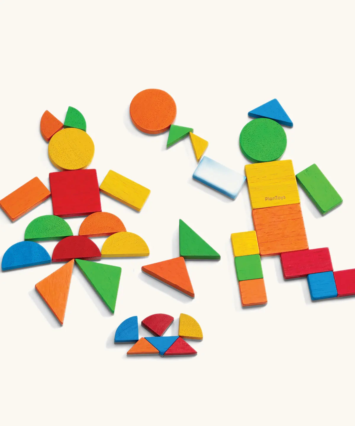 PlanToys Mosaic wooden pattern making toy