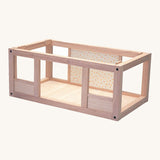 A PlanToys Basement for the My First Dolls' House on a plain background. 