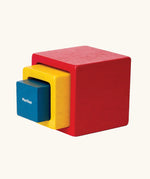 PlanToys nesting boxes wooden toy set.