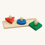 The PlanToys Shape Matching Puzzle on a plain background.