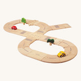 The PlanToys Standard Road System on a plain background. 