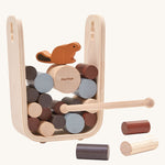 PlanToys Timber Tumble Game on a plain background. 