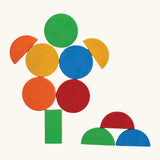 Toddler shape pattern toy from PlanToys, alternate view