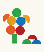 Toddler shape pattern toy from PlanToys, alternate view