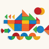 Wooden mosaic puzzle board by PlanToys
