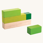The Plan Toys Ordering Blocks on a plain background. 
