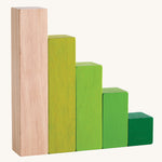The Plan Toys Ordering Blocks on a plain background. 