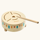 PlanToys Wooden Sensory Drum baby musical toy