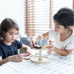 The PlanToys Bakery Stand Set
