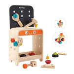 The PlanToys Workbench on a plain background
