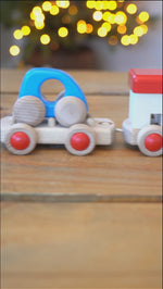 Bajo wooden toy train explained
