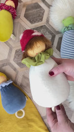 A video showing the Nanchen Toadstool Lullaby Music Doll in use