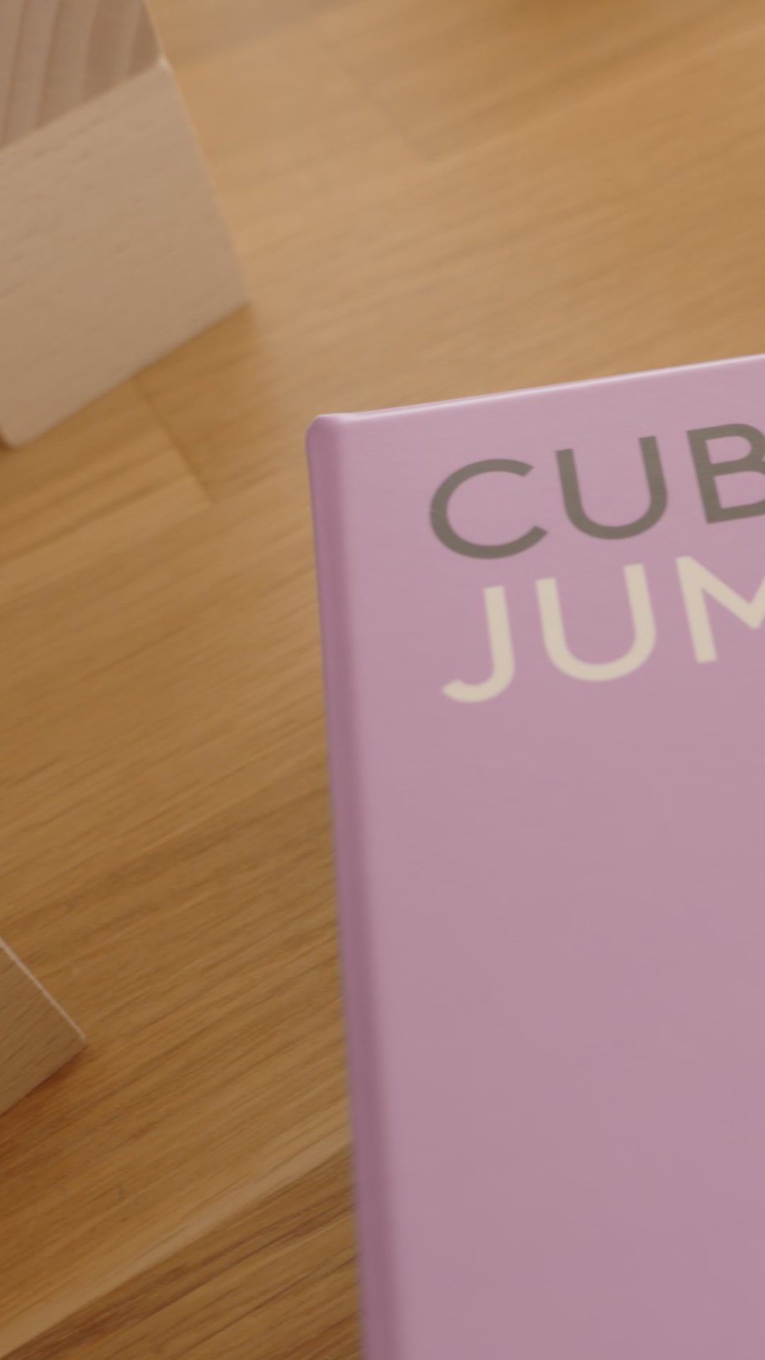 A shot video showing a close look the Cuboro jump marble set available at Babipur.