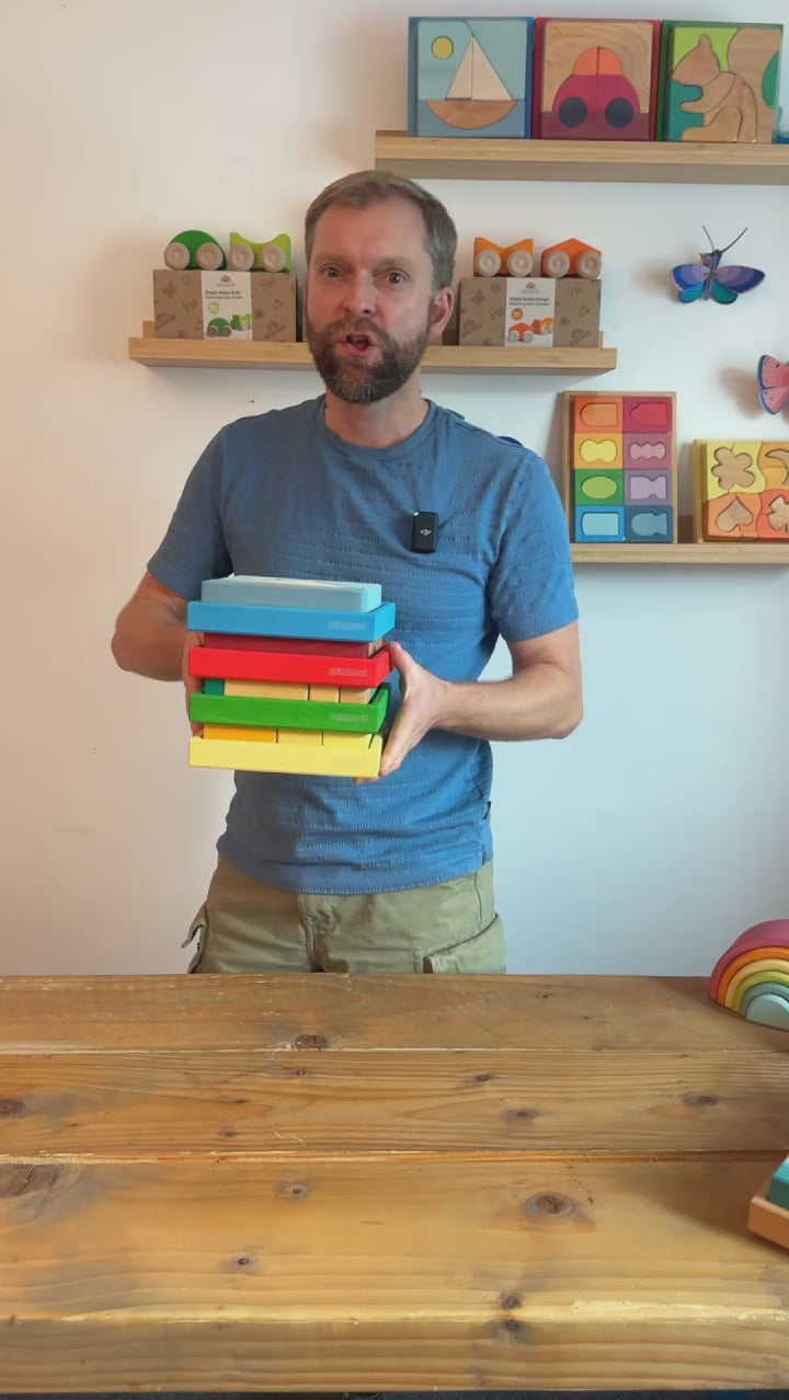 video showing the Grimm's colour puzzles