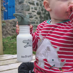montage of babies and children using the klean kanteen flip cap bottles