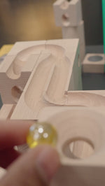 A short video showing a close look at the Cuboro duo marble run set available at Babipur.