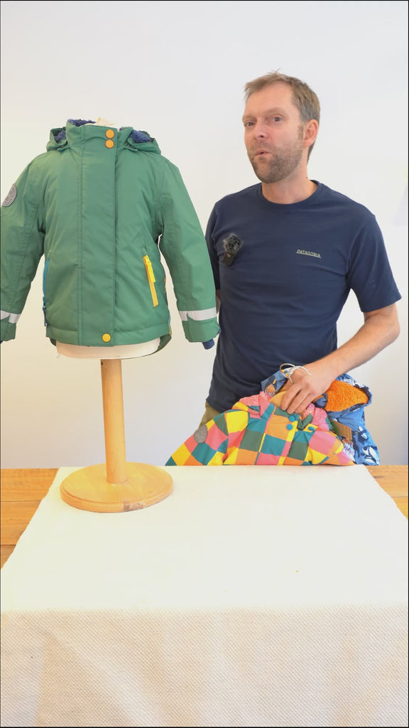 Frugi Ski Coats explained in details by Peter at Babipur