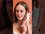 A video from Green People showing a skin care routine using the OY Skin Goals Gift Set