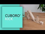 Video showing the Cuboro Kick Wooden Marble Run Set in detail.