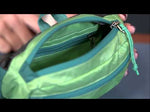 A short video showing the different features on the Patagonia travel mini hip pack