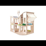 A video featuring the PlanToys Green Dolls' House and Furniture Set.