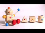 A video showing the Plan Toys Build a Robot. 