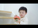 A video featuring the Plan Toys Coloured Sorting Cones. 
