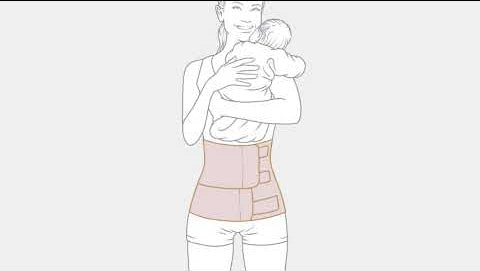 A video about the Lola & Lykke Core Restore Postpartum Belly Band