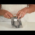 Introducing the Hevea LOOP menstrual cup.