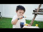 A short video showcasing the Plan Toys handy carpenter set available at Babipur giving a closer look at each tool 
