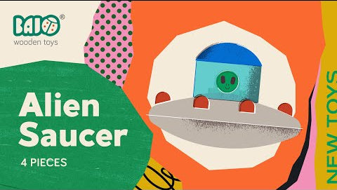 A video by Bajo about their Alien Saucer Toy
