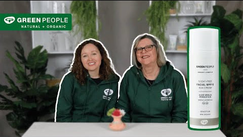 A video explaining about eh Green People Scent Free Facial SPF15 Sun Cream - 50ml