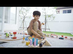 A video featuring the The PlanToys Countryside Blocks Set. 