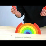 A video by Bajo on how to play with the Bajo Rainbow Blocks