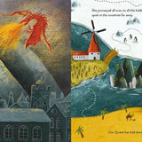 Pages of the Queen on our Corner childrens story book