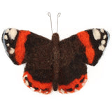 The Makerss - Small Red Admiral Butterfly Needle Felt Kit