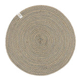 ReSpiin Spiral Jute Natural / Grey Tablemat