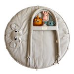 Roommate Baby Gym in an Elephant design  shown taken down pictured on a plain background