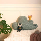 Coussin Nuage Roommate, Gris Mer